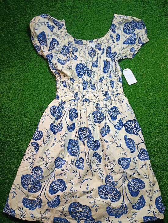 Time and Tru Dresses & Skirts - Time and Tru Floral Peasant Mini Dress - XS NWT